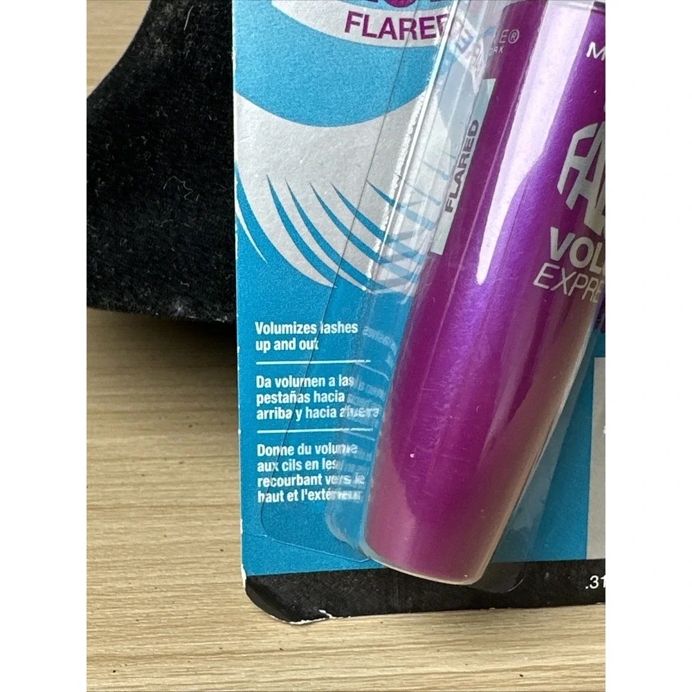 MAYBELLINE VOLUM'EXPRESS MASCARA THE FALSIES #286 BLACKEST BLACK 0.31 OZ